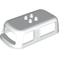 Duplo Car Body, Camper / Caravan Roof, 4 Top Studs