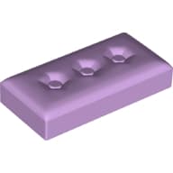Duplo Tile 2 x 4 with Cushion Pattern