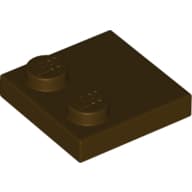 Plate Special 2 x 2 with Only 2 studs