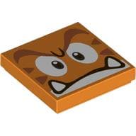 Tile 2 x 2 with Cat Goomba Print