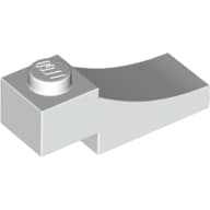 Brick Curved, 3 x 1 with 1/3 Inverted Cutout