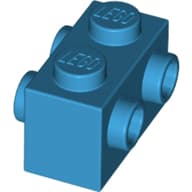 Brick Special 1 x 2 with Studs on 2 Sides