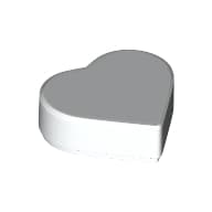 Tile 1 x 1 Heart