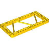 Technic Beam Frame 7 x 15 with 3 Truss Bars