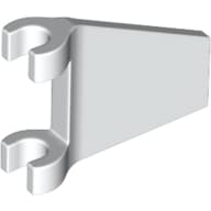 Flag 2 x 2 Trapezoid with Flared Area between Clips