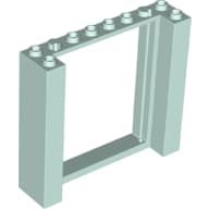 Door Frame Double 2 x 8 x 6