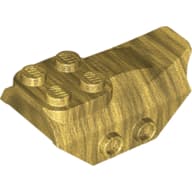 Brick Special 2 x 5 with Slope, Studs on Side