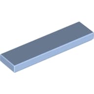 Tile 1 x 4 with Groove