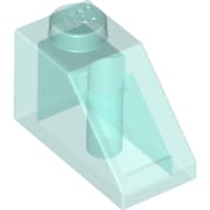 Slope 45° 2 x 1 with Bottom Pin