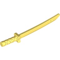 Weapon Sword / Katana / Shamshir with Capped Pommel [Square Guard]