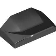 Wedge Curved 1 x 2 x 2/3 No Studs, Wing End