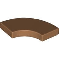 Tile 2 x 2 Curved, Macaroni