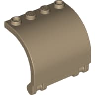 Hinge Panel 3 x 4 x 3 Curved