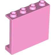 Panel 1 x 4 x 3 [Side Supports / Hollow Studs]
