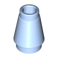 Cone 1 x 1 [Top Groove]