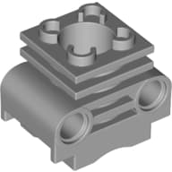 Technic Engine Cylinder without Side Slots, with Bottom Slots