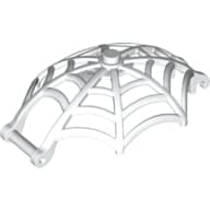Insect Accessory, Spider Web, Dome Shaped with Bar, Clips