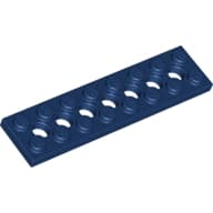 Technic Plate 2 x 8 [7 Holes]