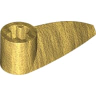 Technic Tooth 1 x 3 with Axle Hole [Hollow Underside]