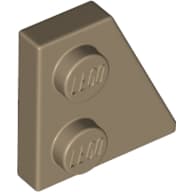 Wedge Plate 2 x 2 Right