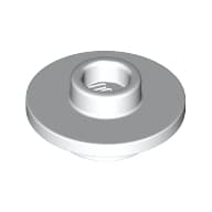 Equipment Cup / Teacup Saucer with Recessed Stud on Top [PLAIN]