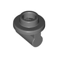 Plate Round 1 x 1 with Hollow Stud and Bar on Underside - Long Space