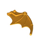 Creature Body Part, Dragon / Thestral Wing with Bar Connection [PLAIN]