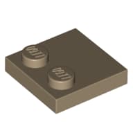 Plate Special 2 x 2 with Only 2 studs