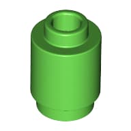 Brick Round 1 x 1 Open Stud