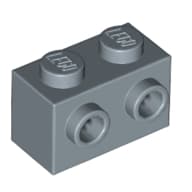 Brick Special 1 x 2 with 2 Studs on 1 Side