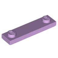 Plate Special 1 x 4 with 2 Studs with Groove [New Underside]