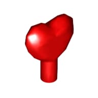 Rock - Heart Jewel with Shaft