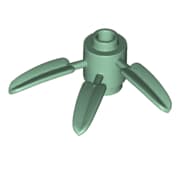 Plant, Round 1 x 1 - 3 Bamboo Leaves