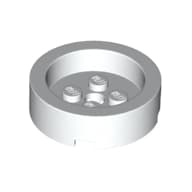 Brick Round 4 x 4 with Recessed Center