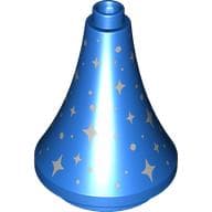 Duplo Building Roof Spire 3 x 3 x 3 with Silver Stars print