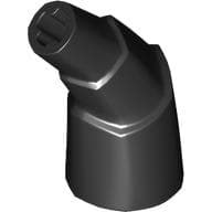 Animal Body Part, Horn Stacked 45 deg. with Axle Connectors