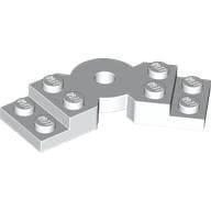 Plate Angled 2 x 2 with Step and Hole in Center