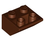 Slope Inverted 45° 2 x 2 [Round Hollow Bottom Pin, Bar-sized Stud Holes]