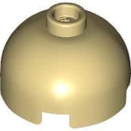 Brick Round 2 x 2 Dome Top, Vented Stud