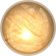 Sphere with Opal Trans-Clear Core