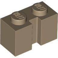 Brick Special 1 x 2 with Groove