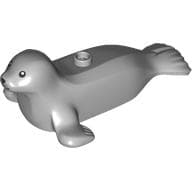 Animal, Seal with Black Eyes print