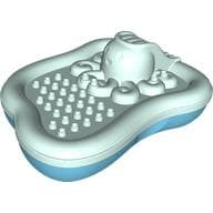 Duplo Bath Toy Floating Island with Light Aqua Top, Octopus