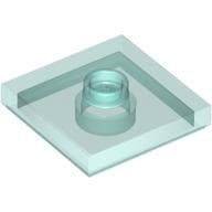 Plate Special 2 x 2 with Groove and Center Stud (Jumper)