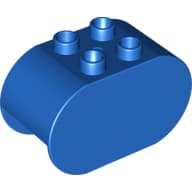 Duplo Brick 2 x 4 x 2 Rounded Ends
