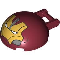 Windscreen 4 x 4 x 1 2/3 Canopy Half Sphere with Handle and Hulk Buster Face Print