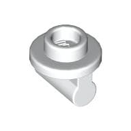 Plate Round 1 x 1 with Hollow Stud and Bar on Underside - Long Space