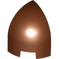 Brick Round Curved 1 x 1 x 1 1/3 Quarter Dome