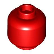 Minifig Head [Plain] [Vented Stud - 2 Holes]