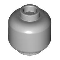 Minifig Head [Plain] [Vented Stud - 2 Holes]